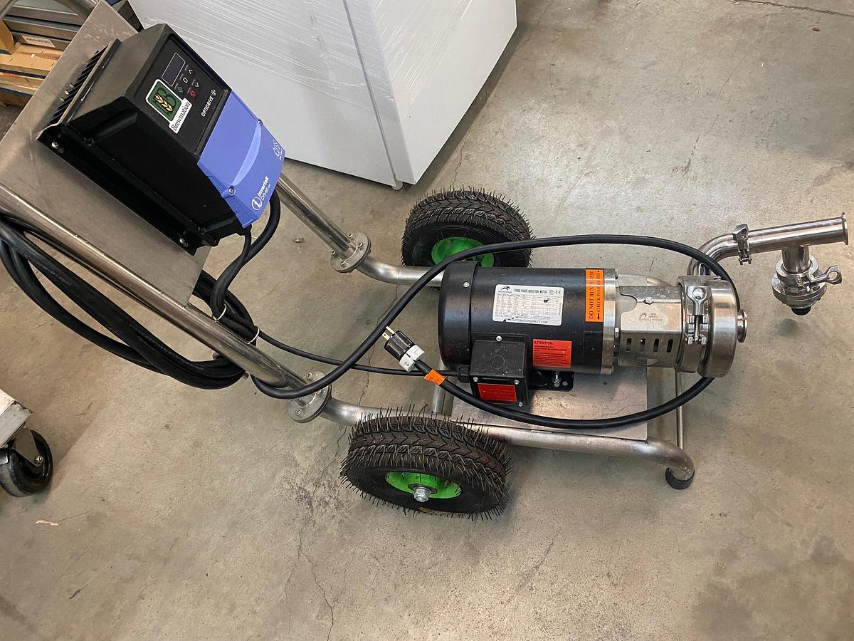 Used IRONHORSE 1/2 HP Centrifugal Pump VSD On Cart (Internal Seal) - MTR2-P50-3BD18