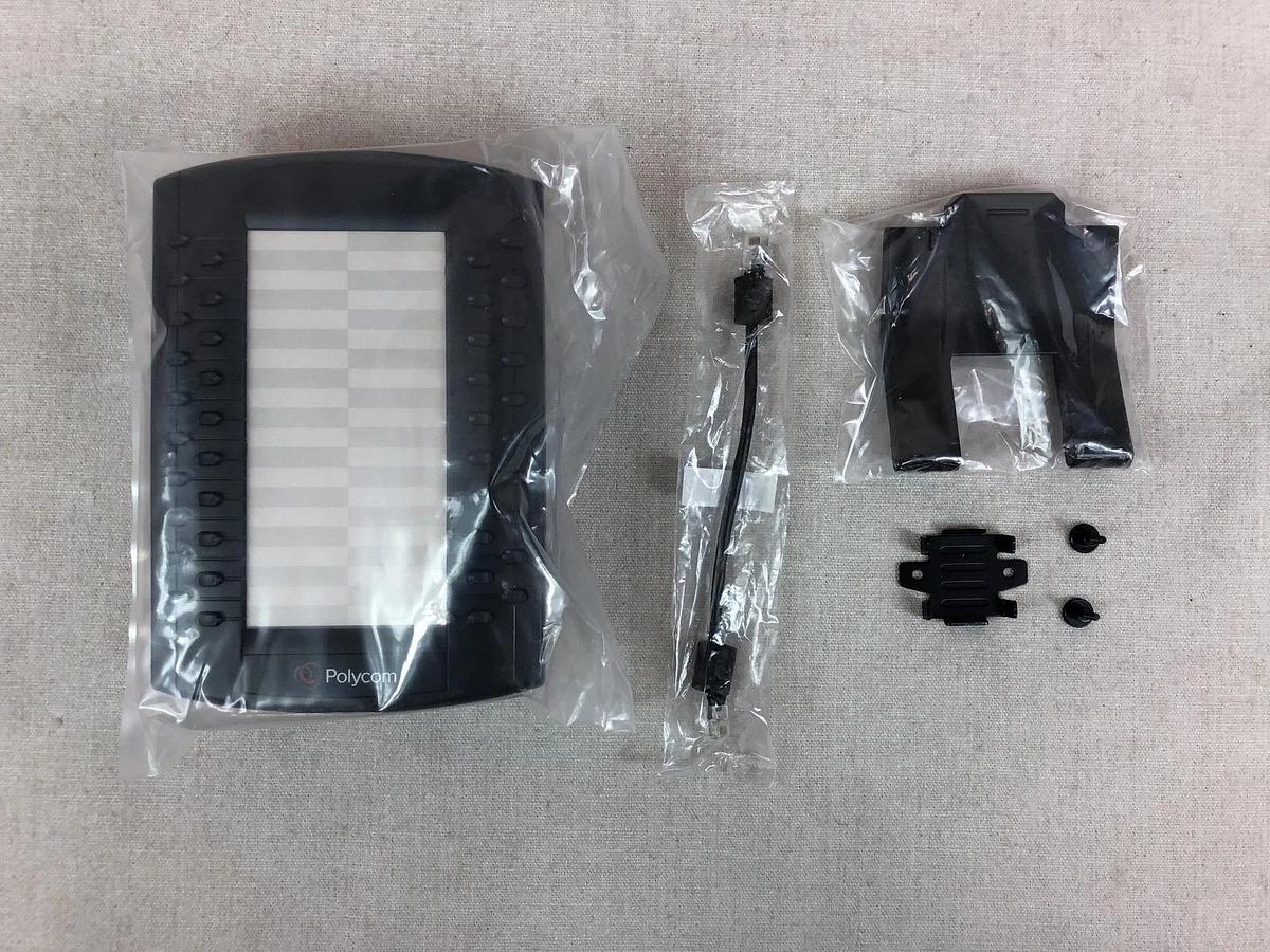 Used NOB Polycom VVX Expansion Module, 2200-46300-001, Complete set