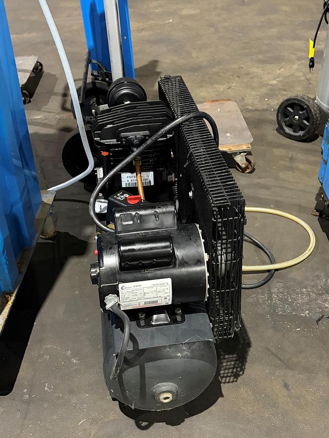 Used Mil-tek 2205 Baler with Compressor & Lifting Trolley