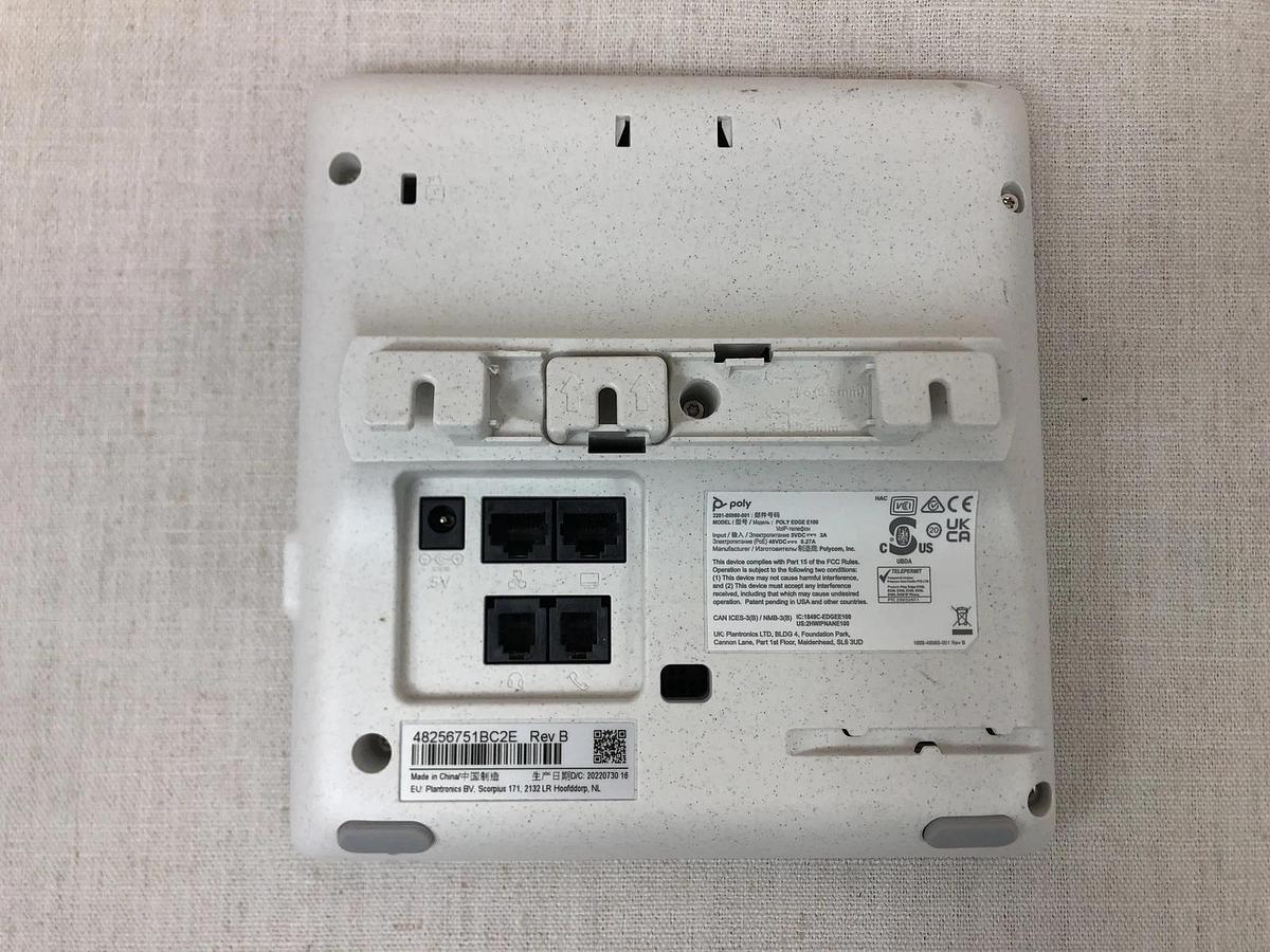 Used Poly Edge E100 IP Desk Phone