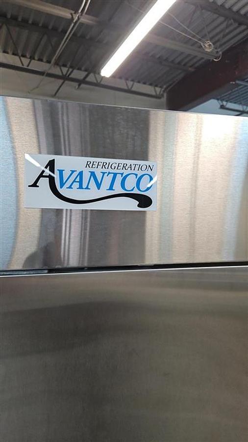 Used Avantco 54” 2 Solid Door Refrigerator with Casters 