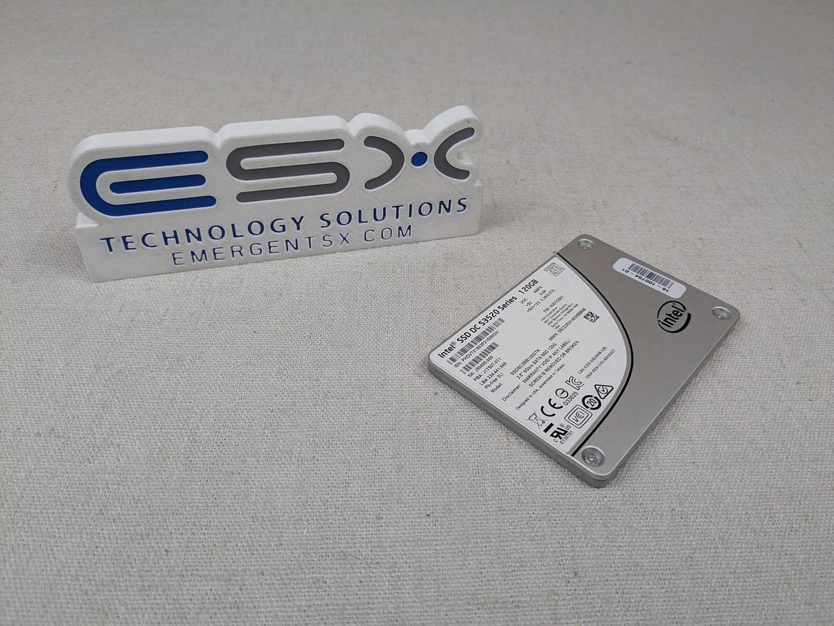 Used Intel DC S3520 Series SSDSC2BB120G7K Cisco 120GB 6Gb/s 2.5” SATA SSD