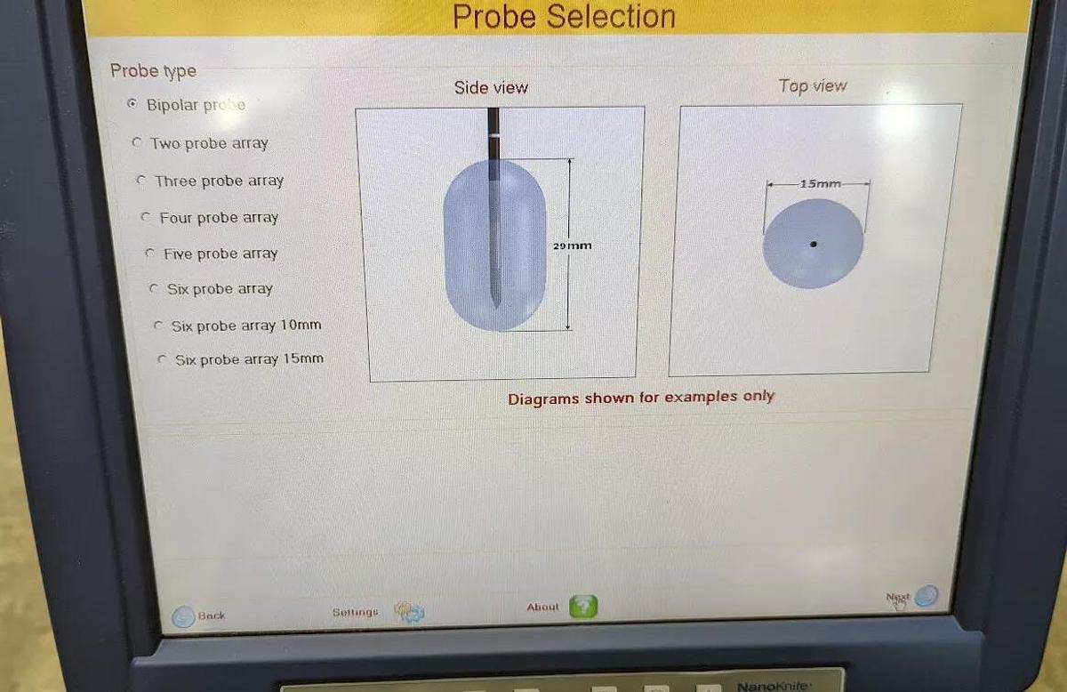 Used AngioDynamics HVP01 Nanoknife System