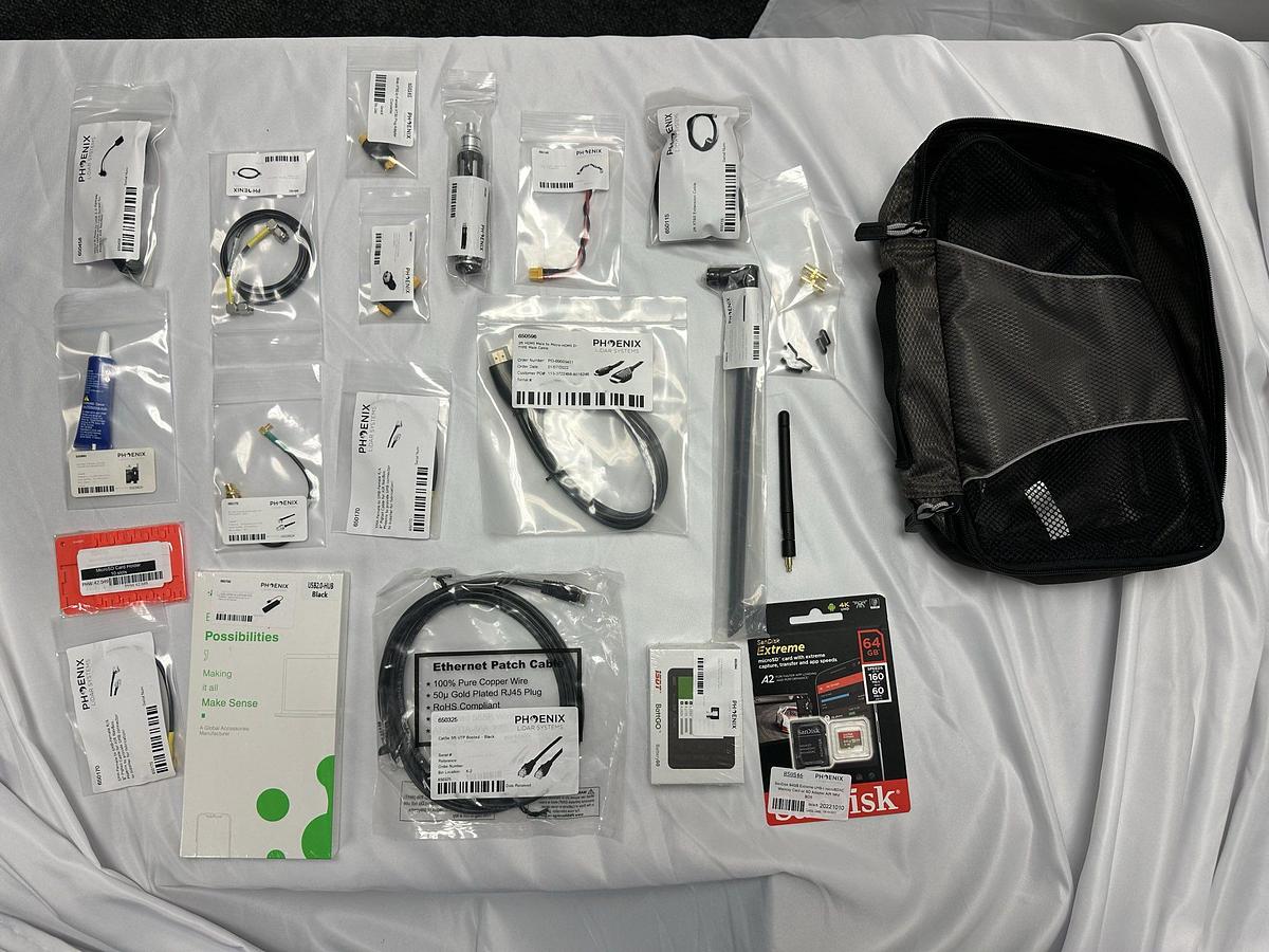 Used Phoenix MiniRanger 3 LiDAR + Camera Unit and Leica BLK360 