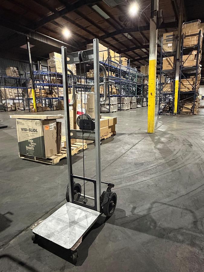 Used Mil-tek 2205 Baler with Compressor & Lifting Trolley