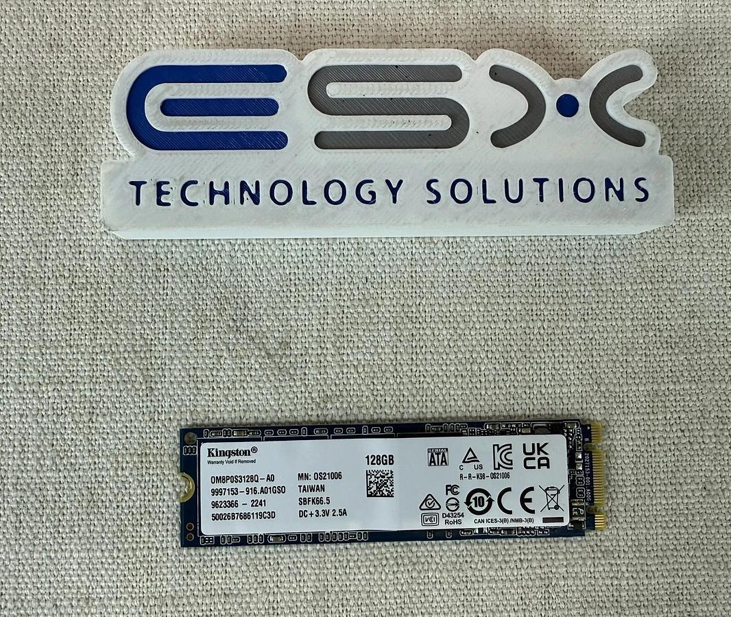 Used (Lot of 5) Kingston 128GB 2280 M.2 SATA SSD | QM8P0S3128Q-A0