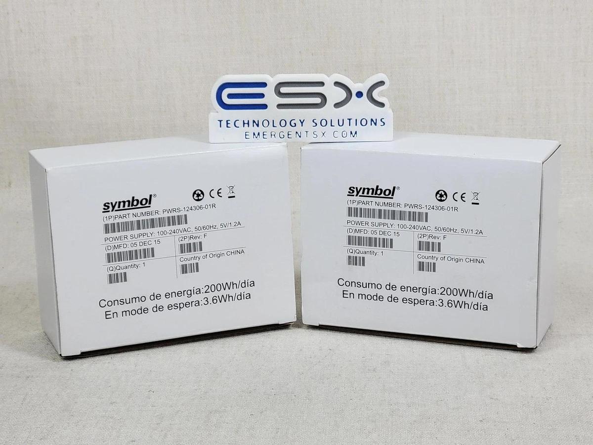 Used Lot of 2 - Symbol Universal Power Adapter Kit PWRS-124306-01R / 86-124306-01