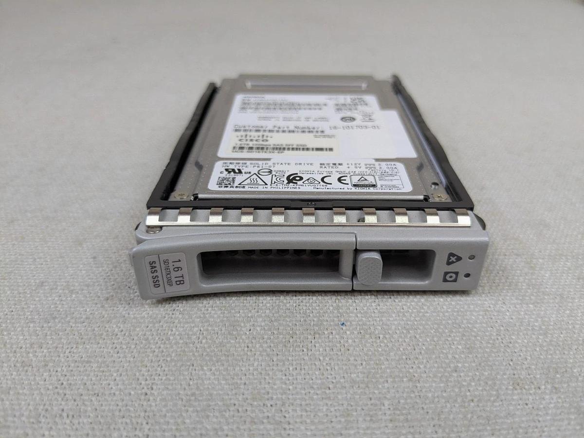 Used Cisco UCS-SD16TK3X-EP 1.6TB 12Gb/s 2.5" SAS Enterprise Performance SSD