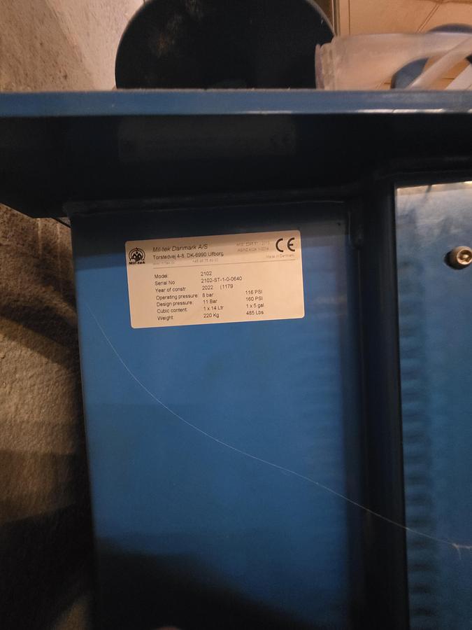 Used 2022 Mil-tek 2102 Cardboard & Plastic Baler