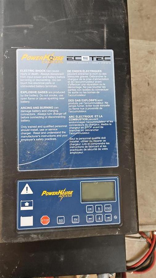 Used Ecotec ACCESS 13/36 Powerhouse Forklift Battery Charger