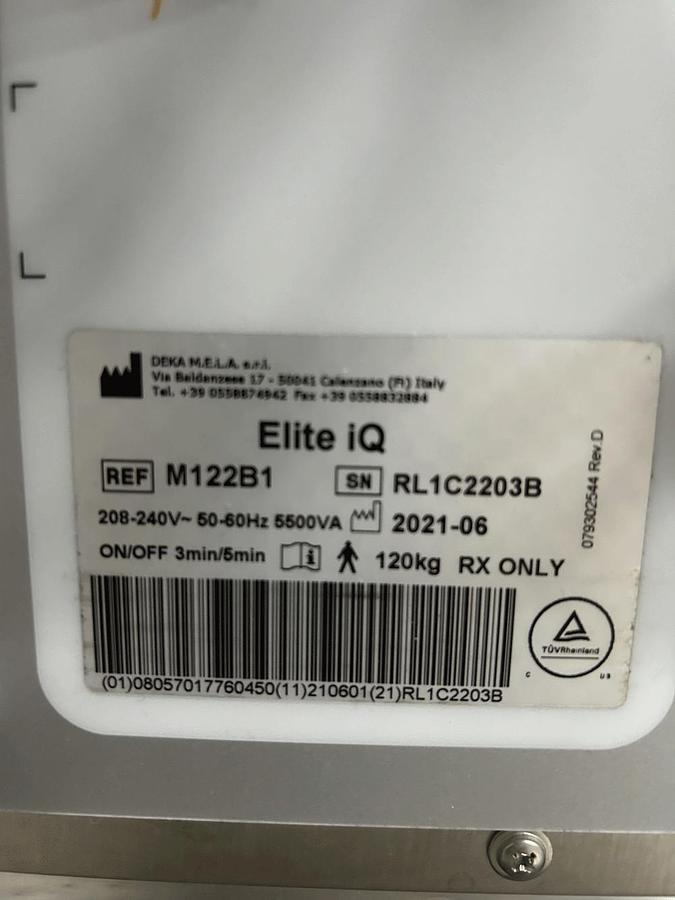 Used 2021 Cynosure Elite IQ s/n RL1C2203B