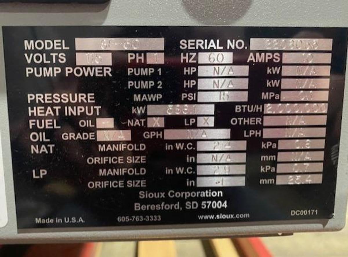 Used SF-50 Steam-Flo Steam Generator
