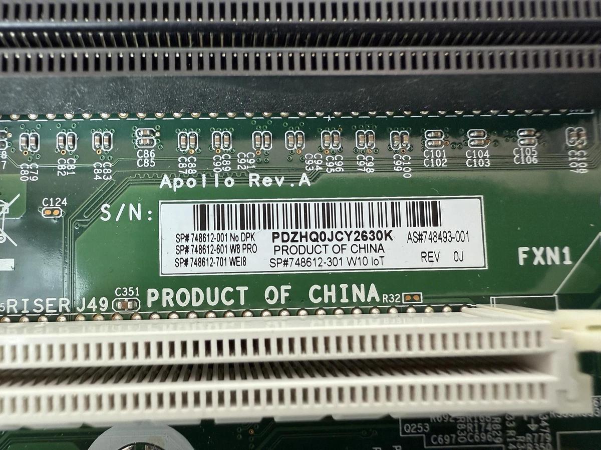 Used HP 749493-001 RP5 5810 POS LGA 1150 DDR3 Desktop Motherboard *Read description*