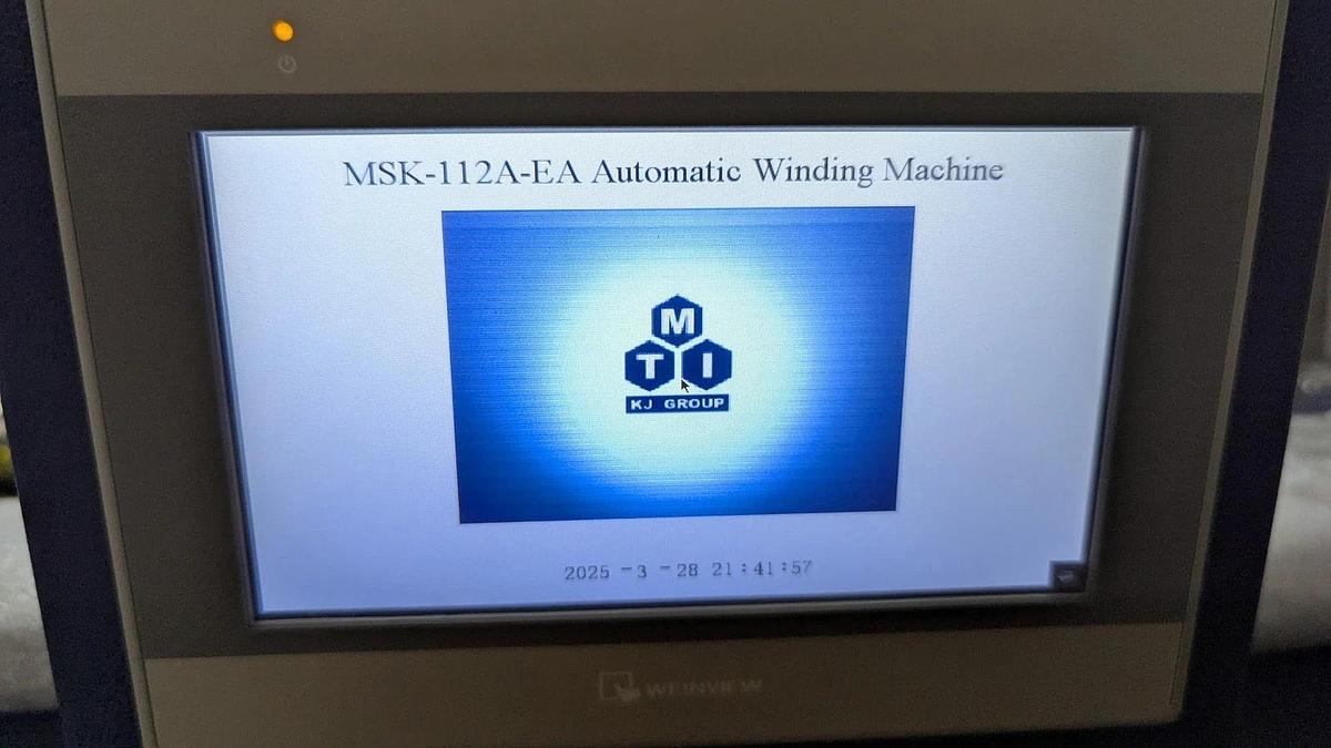 Used MTI Semi Automatic Winder