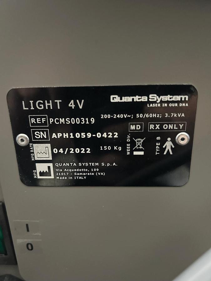 Used 2022 Quanta Light 4V s/n APH1059-0422