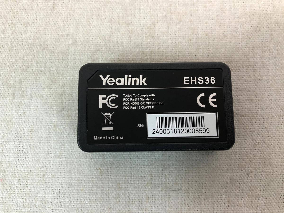 Used Open Box Yealink EHS36 Wireless Headset adapter 168141413506
