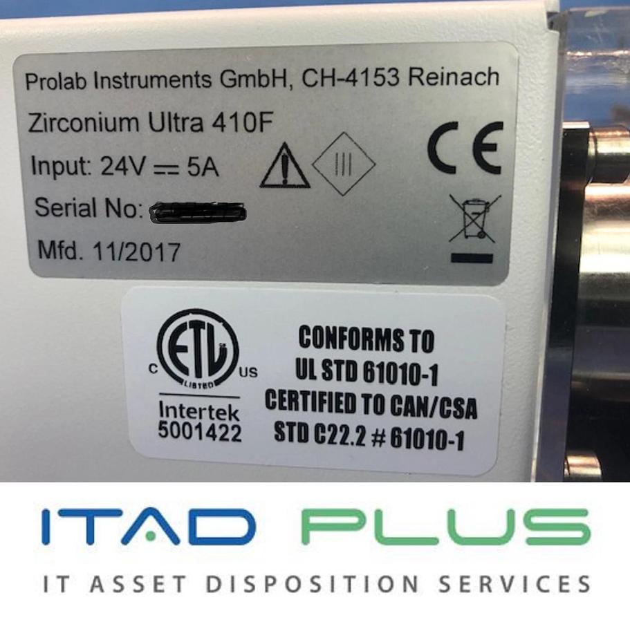 Used ProLab Zirconium Ultra 410F UHPLC Nano/Micro Gradient Pump ZU410F Mfd 11/2017