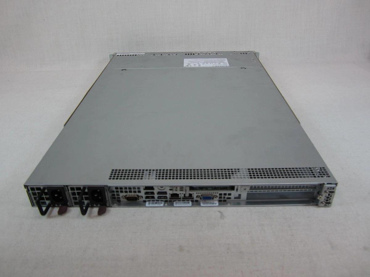 Used Nutanix NX-1175S-G8 1U 4x 3.5” CTO Server CSE-815 X12SPW-TF – 1x HS, 2x 500W PSU