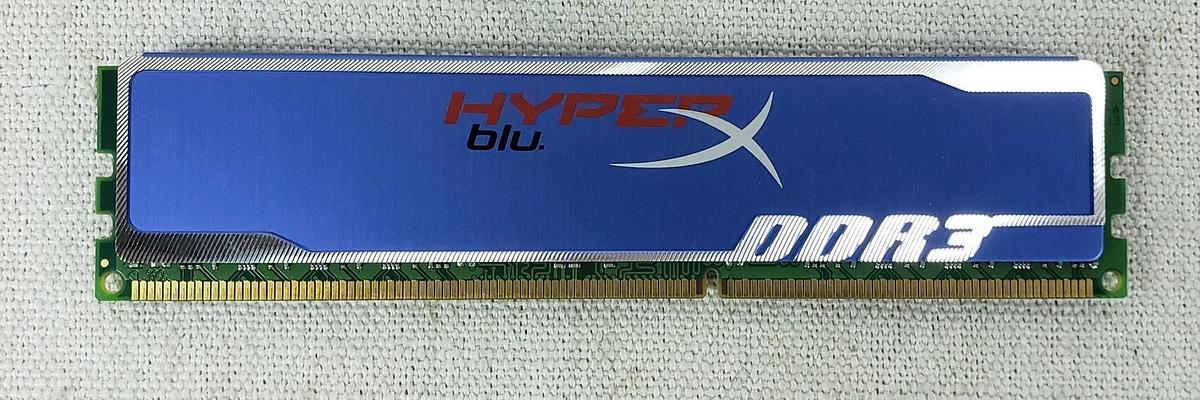 Used Lot of 7 HyperX Blu 4GB DDR3-1333 CL9 DIMM KHX1333C9D3B1K2 740617181654