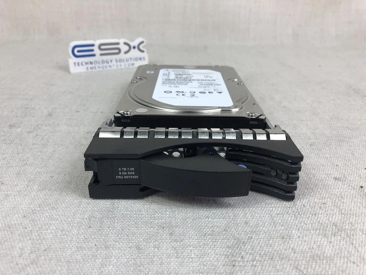 Used 00Y2425 - IBM 3TB 7.2K 6Gbps NL 3.5" SAS HDD🔥