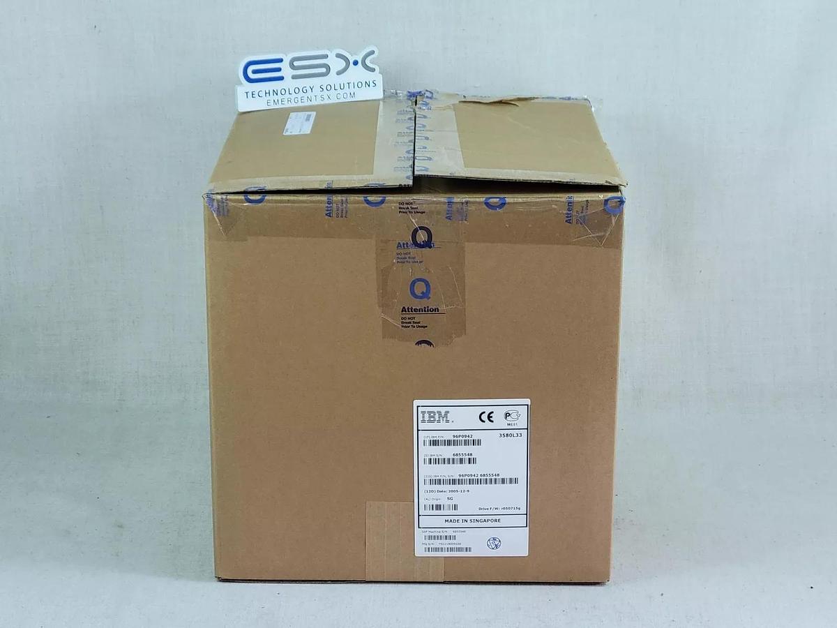 Used IBM - In Factory Box TotalStorage 3580-L33 Tape Drive Storage Enclosure 96P0942