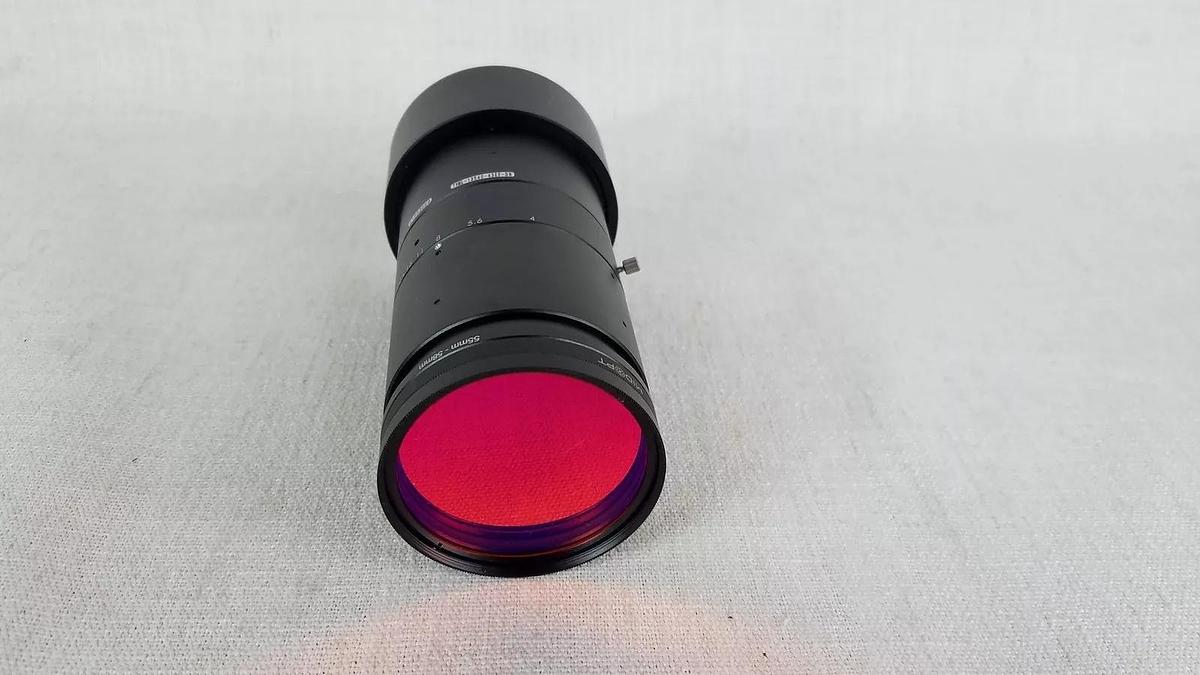 Used Long Range Manual Focus 5.6 Camera Lens with Canon Adapter