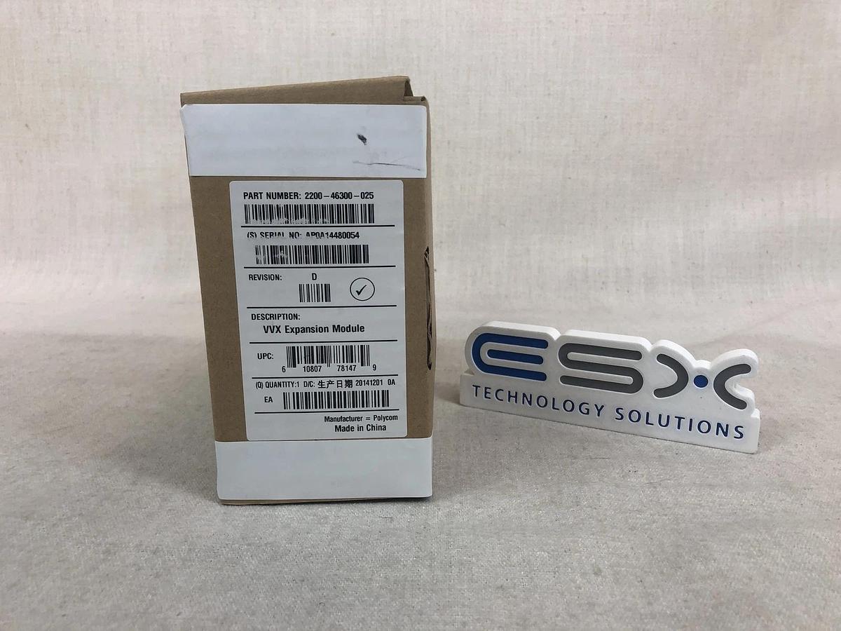Used NOB Polycom VVX Expansion Module, 2200-46300-001, Complete set