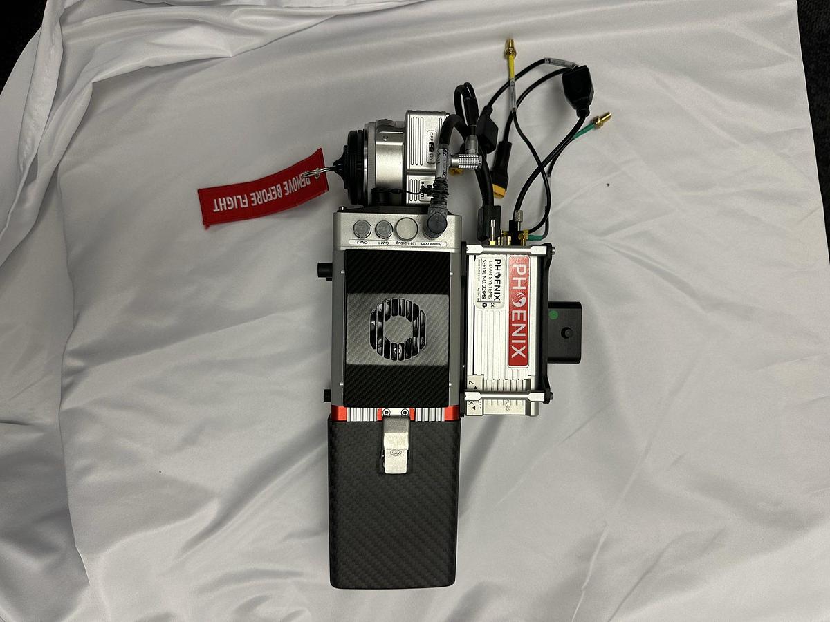 Used Phoenix MiniRanger 3 LiDAR + Camera Unit and Leica BLK360 