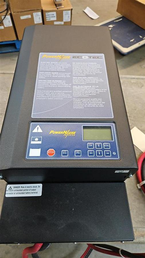 Used Ecotec ACCESS 10/36 Powerhouse Forklift Battery Charger