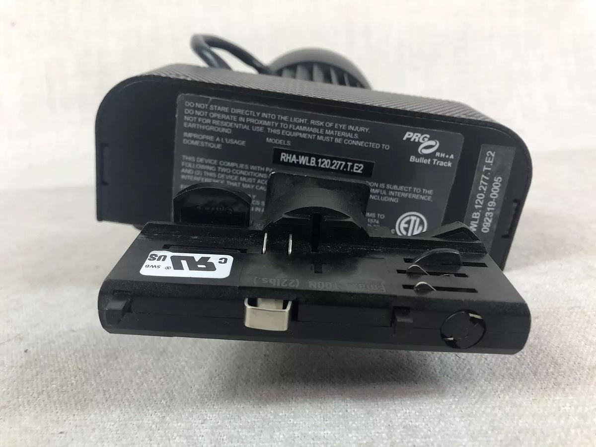 Used PRG RH+ A UV bullet LED lamp, w/ Multi adaptor, 99-779, Track lighting