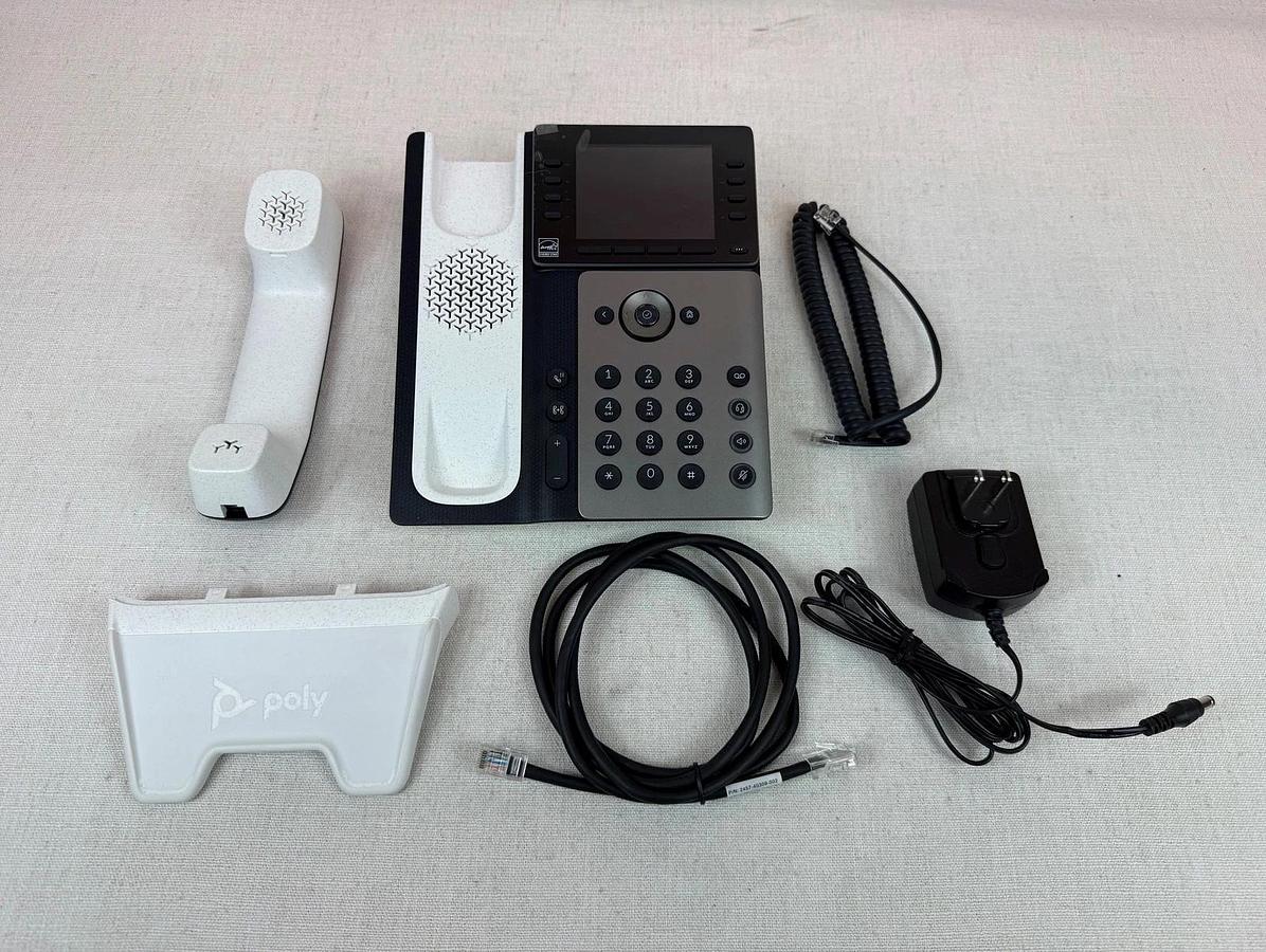 Used Poly Edge E320 Bluetooth VoIP desktop phone