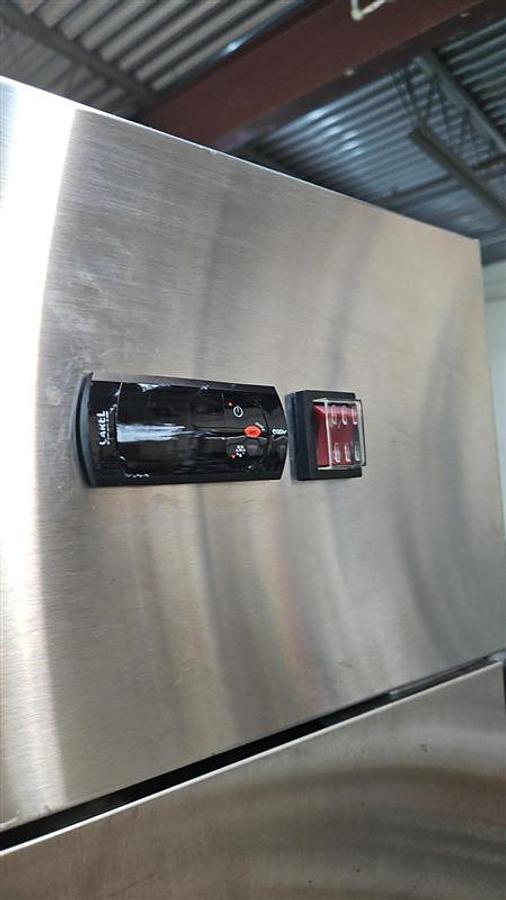 Used Avantco 54” 2 Solid Door Refrigerator with Casters 