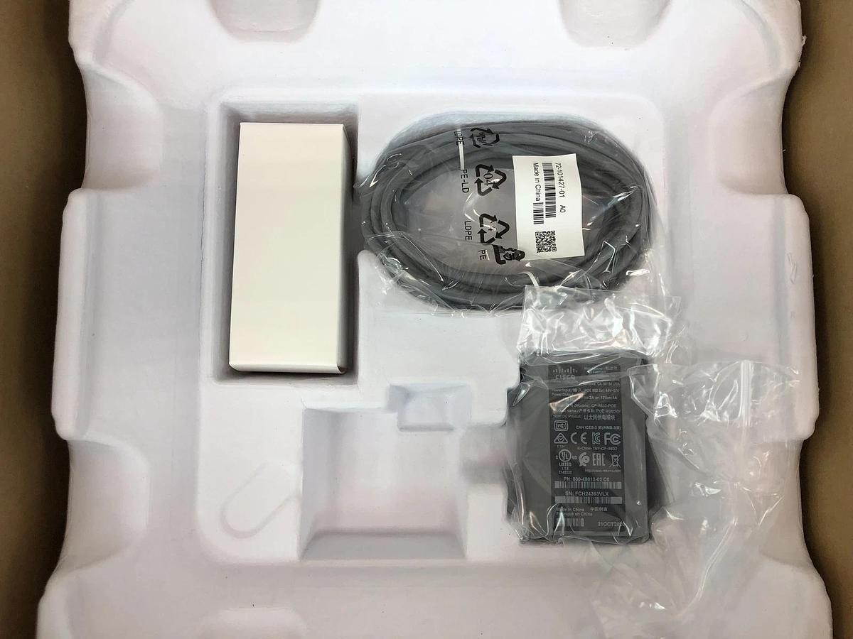 Used Cisco CP-8832-3PCC-K9 IP conference phone accessories, Open Box
