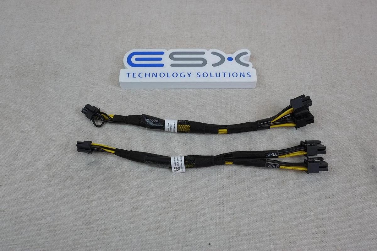 Used Pair of DELL GPU Y SPLIT POWER CABLE
