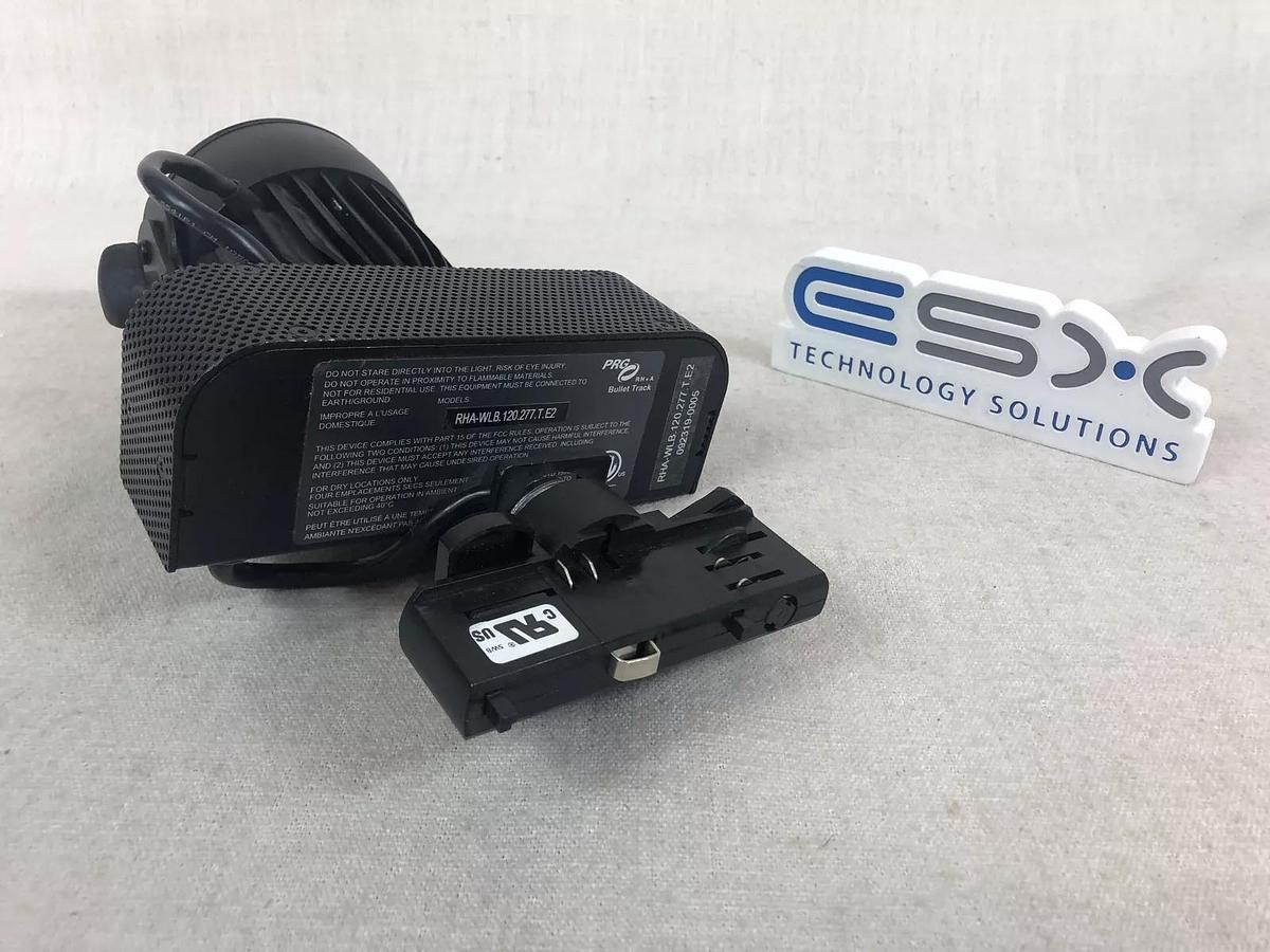 Used PRG RH+ A UV bullet LED lamp, w/ Multi adaptor, 99-779, Track lighting