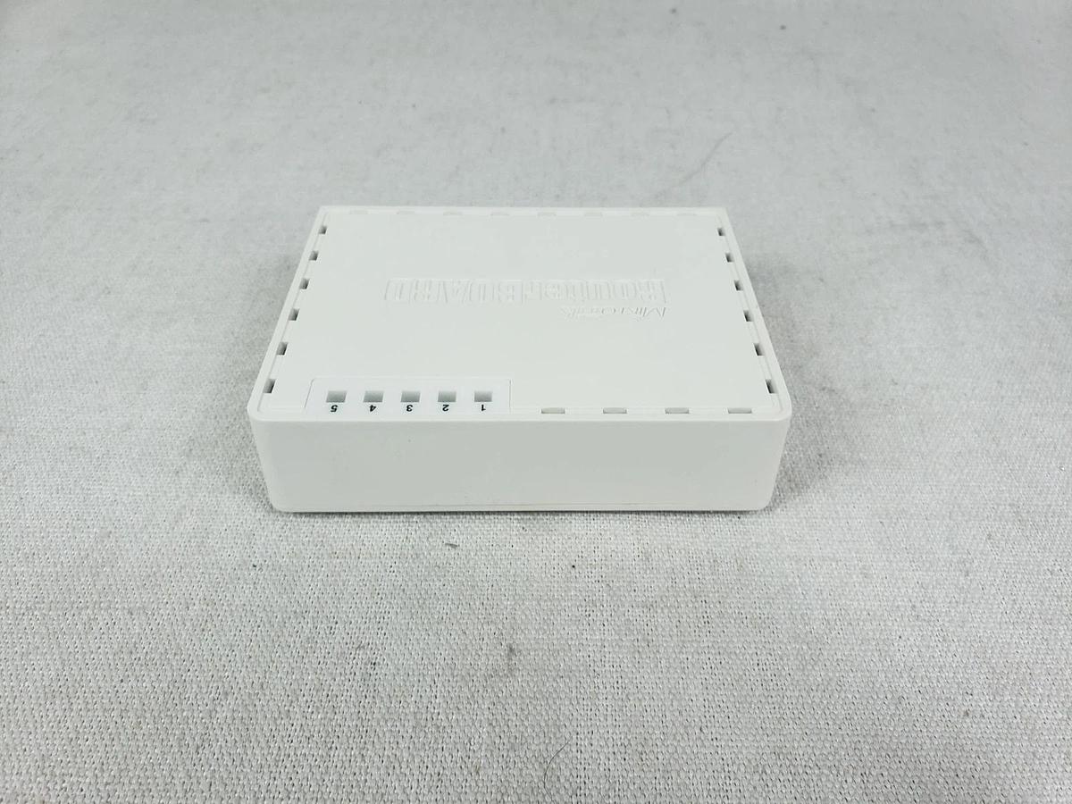 Used Mikrotik RB750 RouterBoard 750 5-Port 10/100 Ethernet Managed Router