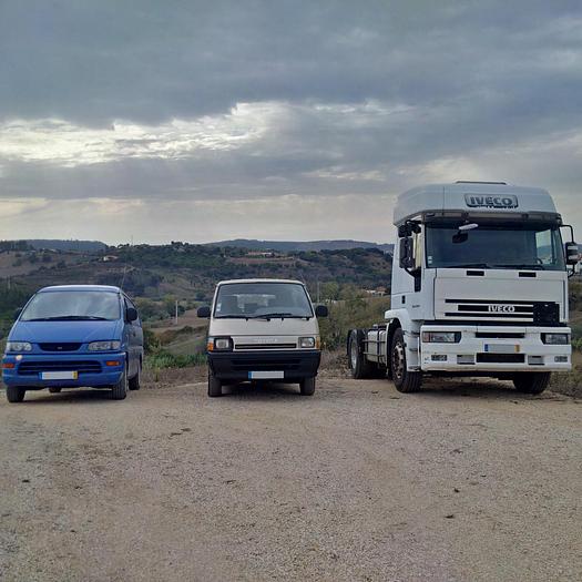 Usado 1991 DAF 95 330 ATI 19 Ton chassis cab truck.