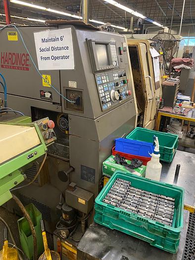 Used Hardinge  Conquest SG-42, T42 CNC Lathe