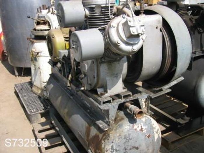 Used Compressor, Air, 15 HP, Size 6, Worthington, 3 Stage, #S732509