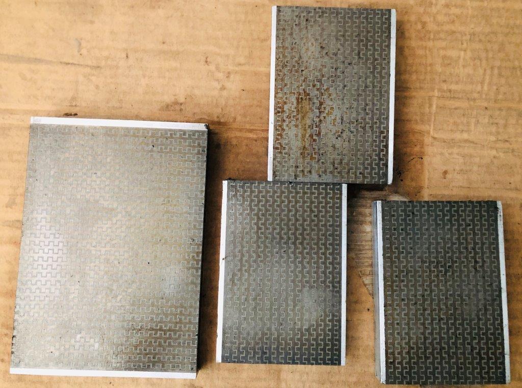Used Heidelberg BASF Flint magnetic foundation plates