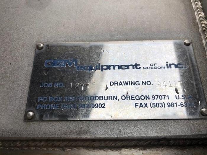 Used Mixer, Ribbon, 100 CF, S/st, 1 Hp, #C743575