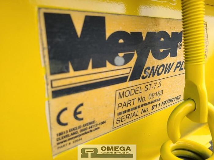 Used 1996 TUG MA-30 Baggage Tractor Snow Plow. Meyer Snow Plow