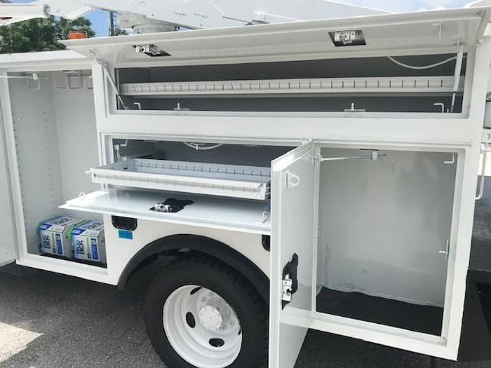 Used Altec AT37G Articulating Telescopic Bucket Boom on A 2015 Ford F550 4x4 Truck - C59047