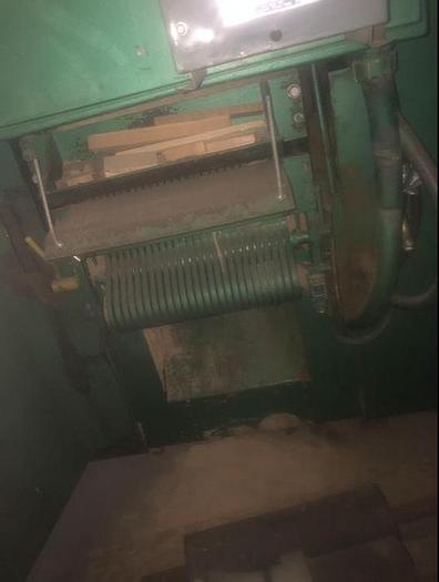 Used Timesavers TBO.25.SD 25" Wide Capacity Abrasive Planer, (2) 75HP motors, 3 Phase