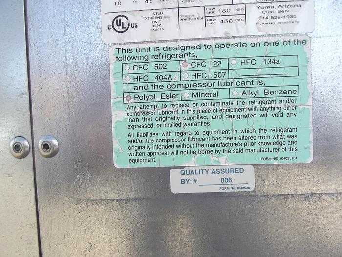 Used PROFORMER COOLING UNITS VIB20H22E