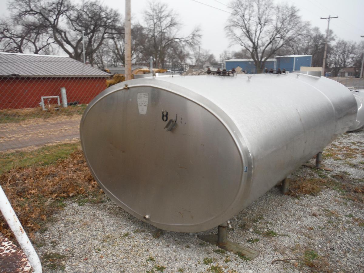 Used MILK TANK 1800