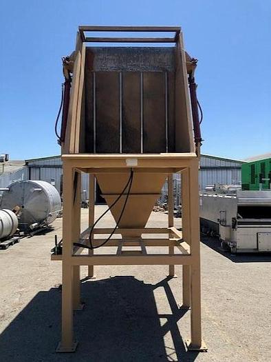 Used Grossi Hydraulic Bin Dumper