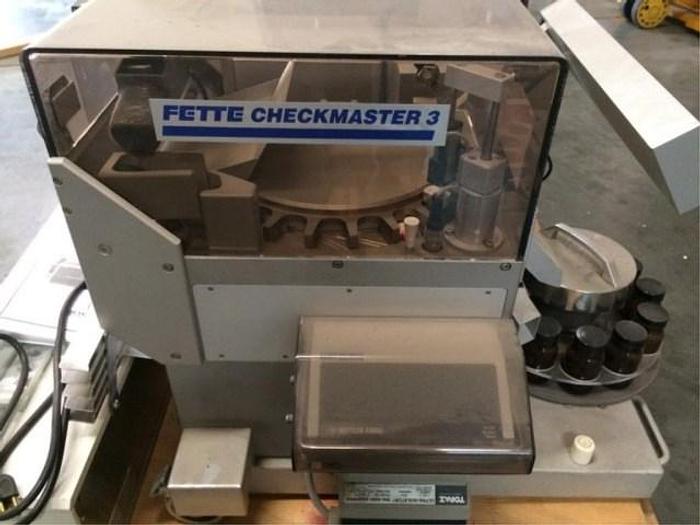 Used Fette Checkmaster 3