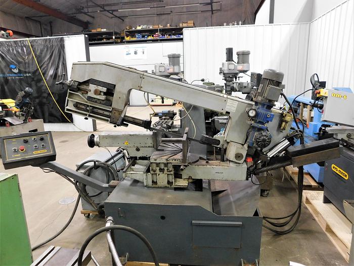 Used Hyd-Mech S-20DS Manual Double Miter Horizontal Bandsaw
