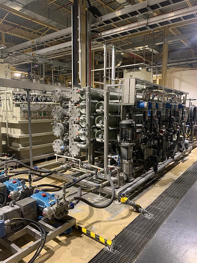 Used USED OSMO MEMBRANE SYSTEMS GMBH, COMPLETE REVERSE OSMOSIS SYSTEM